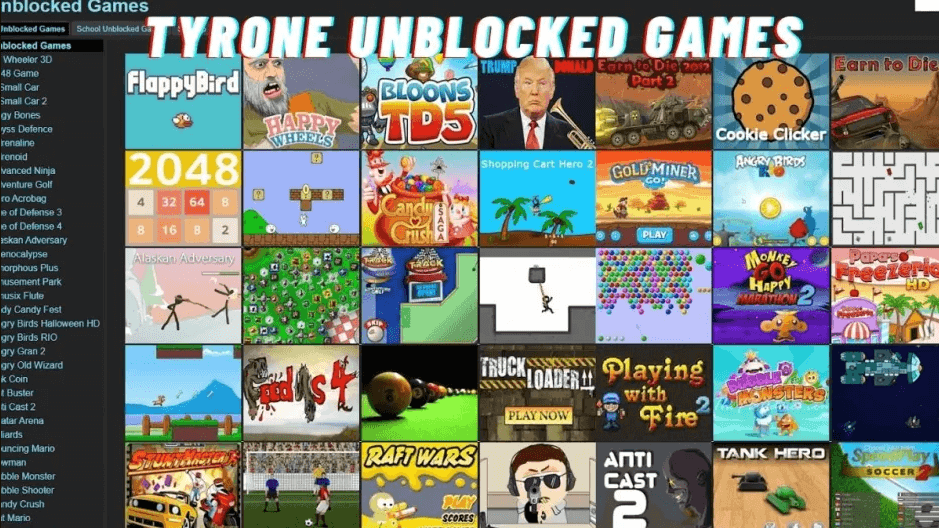 tyrone's unblocked games