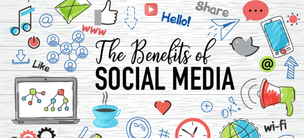 social media benefits for business
